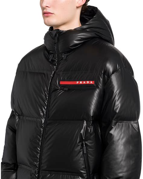 mens prada lightweight jacket|prada men's puffer jacket.